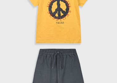 Σετ με τύπωμα για αγόρι | ΑΝΘΡΑΚΙ - Energiers - 